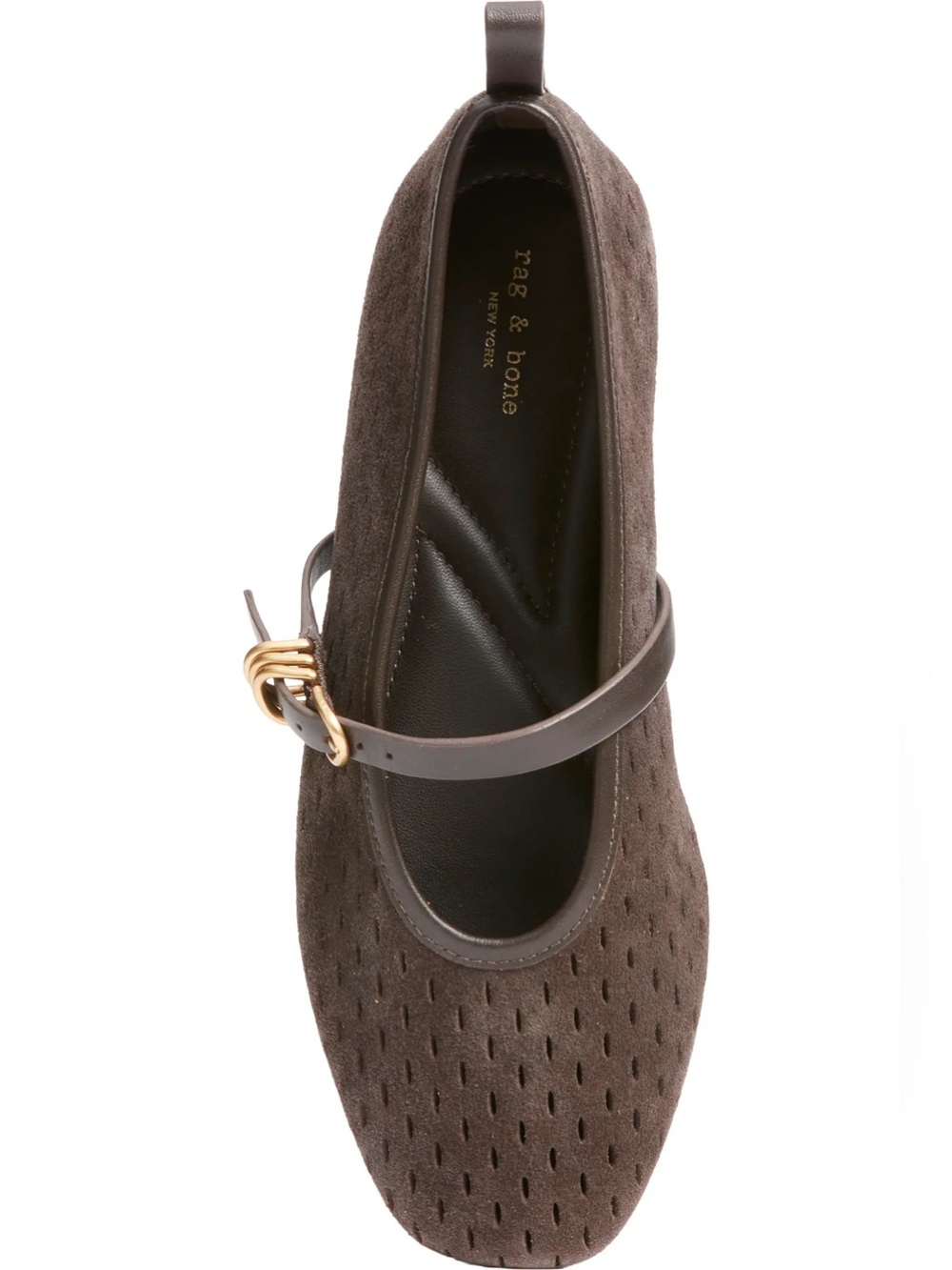 Rag & Bone Spire Perforated Mary Jane Flats